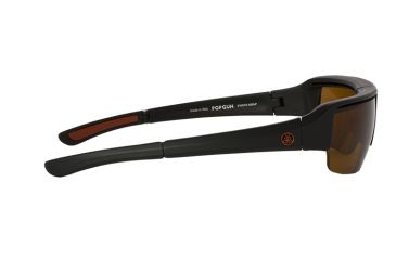 Image of Popticals PopGun Sunglasses, Black Matte Frame, Brown Lens, Polarized, 010010-NMNP