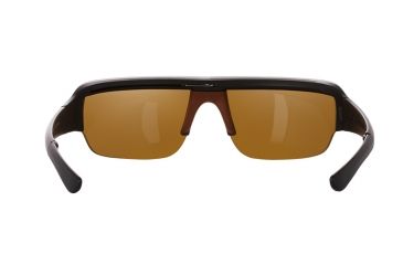 Image of Popticals PopGun Sunglasses, Black Matte Frame, Brown Lens, Polarized, 010010-NMNP