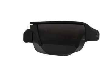Image of Popticals PopGun Sunglasses, Black Matte Frame, Gray Lens, 010010-BMGS