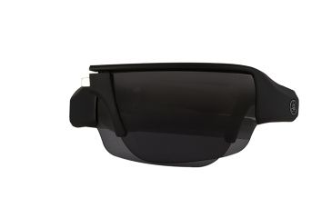 Image of Popticals PopGun Sunglasses, Black Matte Frame, Gray Lens, Polarized, 010010-BMGP