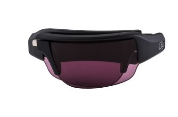 Image of Popticals PopGun Sunglasses, Black Matte Frame, Violet Lens, 200010-BMVS