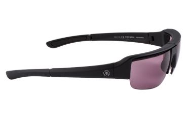 Image of Popticals PopGun Sunglasses, Black Matte Frame, Violet Lens, 200010-BMVS