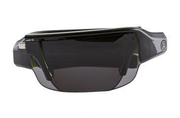 Image of Popticals PopGun Sunglasses, Blk Over Green Crystal Gloss Frame, Gray Lens, Polarized, 040010-GLGP