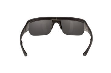 Image of Popticals PopGun Sunglasses, Smoke/Clear Crystal Matte Frame, Gray Lens, Polarized, 030010-SEGP