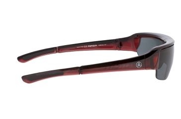 Image of Popticals PopGun Sunglasses, Wine/Black Crystal Gloss Frame, Gray Lens, Polarized, 030010-LFGP