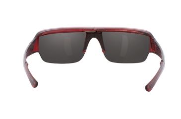 Image of Popticals PopGun Sunglasses, Wine Crystal Gloss Frame, Gray Lens, Polarized, 020010-WXGP