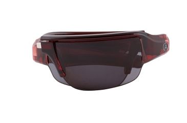 Image of Popticals PopGun Sunglasses, Wine Crystal Gloss Frame, Gray Lens, Polarized, 020010-WXGP