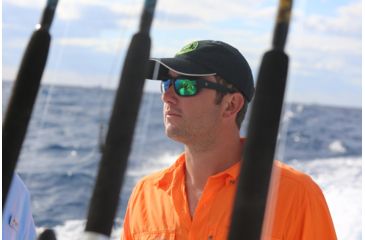 Image of Popticals PopH2O Sunglasses, Black Matte Frame, Copper Lens, Polarized, 010070-BMCP