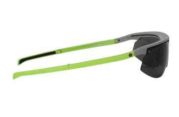Image of Popticals PopStar Sunglasses, Grey/Green Matte Frame, Gray Lens, Polarized, 010040-EMGP
