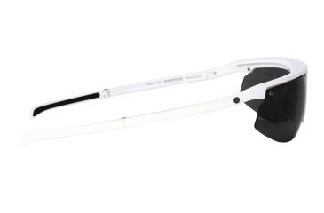 Image of Popticals PopStar Sunglasses, White Matte Frame, Gray Lens, Polarized, 010040-WMGP