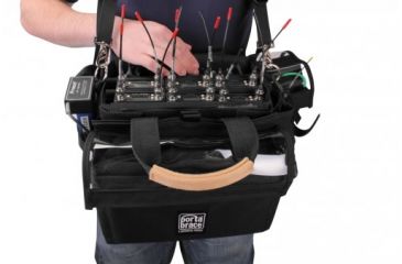 Image of Porta Brace Audio Organizer for  XL-2B or similar bottom-mount batteries AO-633