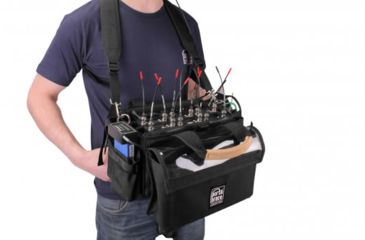 Image of Porta Brace Audio Organizer for  XL-2B or similar bottom-mount batteries AO-633