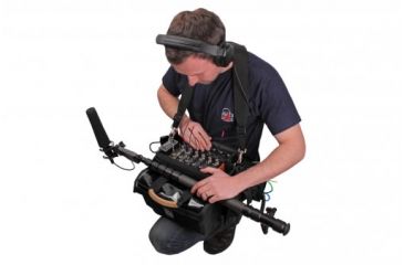 Image of Porta Brace Audio Organizer for  XL-2B or similar bottom-mount batteries AO-633