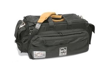 Image of Porta Brace CAR-3 Cargo Case w/Backpack Zipper Pouch,Black CAR-3B/BK-ZC