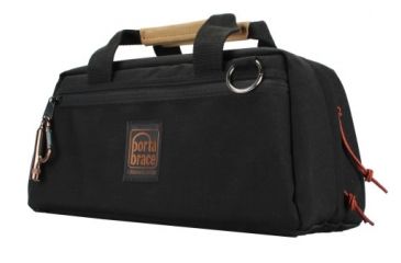 Image of Porta Brace Digital Camera Carrying Case,Black/Red CS-DC2R