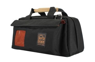 Image of Porta Brace Digital Camera Carrying Case,Black/Red CS-DC2R