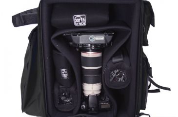 Image of Porta Brace DSLR Backpack Camera Case - Open