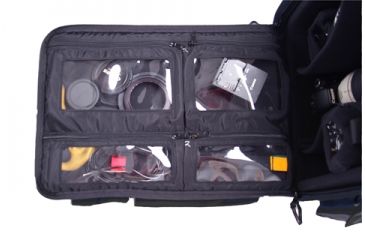 Image of Porta Brace DSLR Backpack Camera Case Black - Open Flap