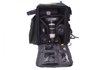 Image of Porta Brace DSLR Backpack Camera Case - Open Full View