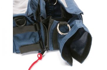 Image of PortaBrace Audio Gear Organizer Case AOB2 - Blue