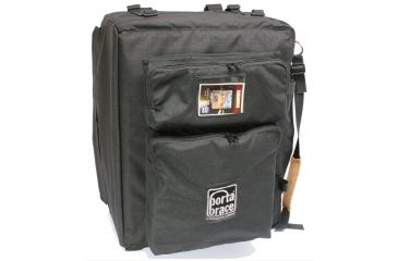 Image of Portabrace BK-2BLC Modular Backpack Camera Case - with 2-Pocket Module - Black