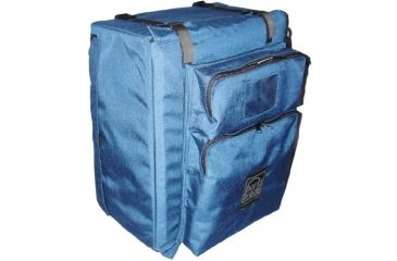Image of Portabrace BK-2LC Modular Backpack Camera Case - with 2-Pocket Module - Blue