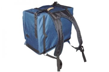 Image of Portabrace BK-2LC Modular Backpack Camera Case - with Two-Pocket Module - Blue