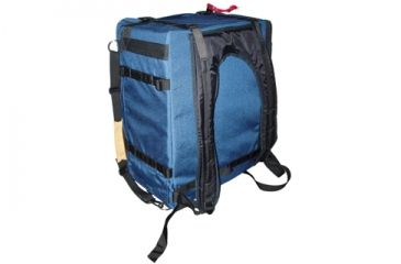 Image of PortaBrace BK-2LC Modular Camera Backpack - with 2-Pocket Module - Blue