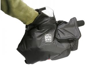 Image of PortaBrace POL-MVX200-XH Polar Mitten Heated Mini-DV Video Camera Case - Black