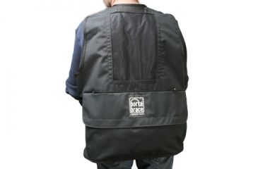 Image of Porta Brace Video Vest with Hood - Black