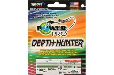 Image of Power Pro 100Lbx1000 Ft Depth Hunter Metered 065098