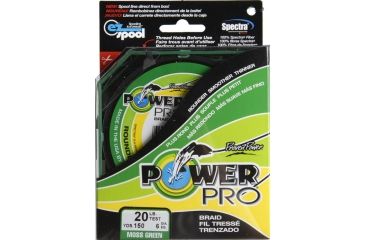Image of Power Pro Braided Line Moss Green 150 yds. - 20 lb. Test, Green 195727