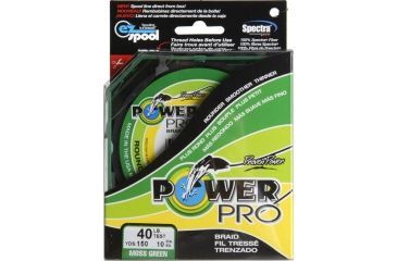 Image of Power Pro Braided Line Moss Green 150 yds. - 40 lb. Test, Green 628230