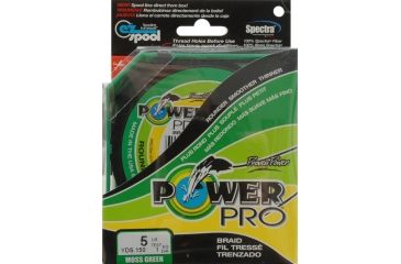 Image of Power Pro Braided Line Moss Green 150 yds. - 5 lb. Test, Green 030177