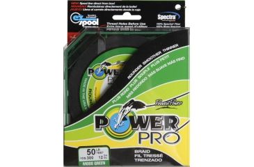 Image of Power Pro Braided Line Moss Green 300 yds. - 50 lb. Test, Green 792697