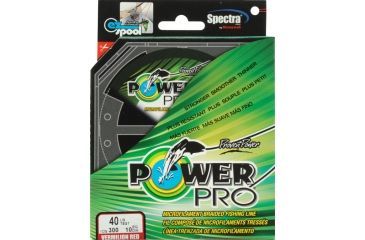 Image of Power Pro Braided Line Vermilion Red 300 yds. - 40 lb. Test, Red 051630