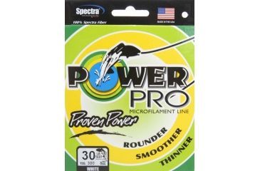 Image of Power Pro Braided Line White 300 yds. - 30 lb. Test, White 733352