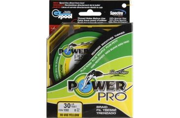 Image of Power Pro Braided Line Yellow 150 yds. - 30 lb. Test, Yellow 714030