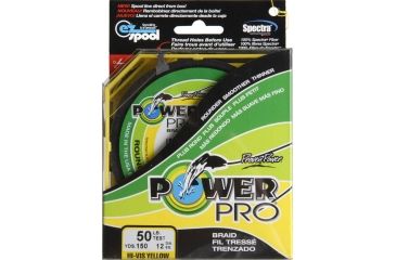 Image of Power Pro Braided Line Yellow 150 yds. - 50 lb. Test, Yellow 714048
