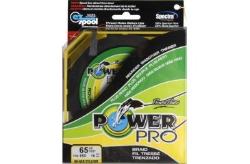 Image of Power Pro Braided Line Yellow 150 yds. - 65 lb. Test, Yellow 714055