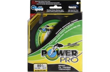 Image of Power Pro Braided Line Yellow 150 yds. - 80 lb. Test, Yellow 714121