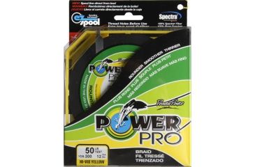 Image of Power Pro Braided Line Yellow 300 yds. - 50 lb. Test, Yellow 725911