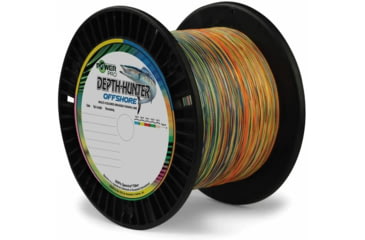 Image of Power Pro Depth Hunter Offshore 80lb 1000yds 5 Colors Every 100ft &amp; Black Mark Every 50ft, 21100801000WHJ