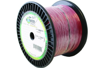 Image of Power Pro Spectra Braided Fishing Line 100lb 3000yd Vermillion Red, 21101003000V