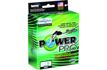 Image of Power Pro Spectra Braided Fishing Line 100lb 500yd White, 21101000500W
