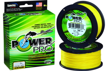 Image of Power Pro Spectra Braided Fishing Line 20lb 300yd Hi-Vis Yellow, 21100200300Y