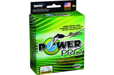Image of Power Pro Spectra Braided Fishing Line 50lb 500yd Hi-Vis Yellow, 21100500500Y