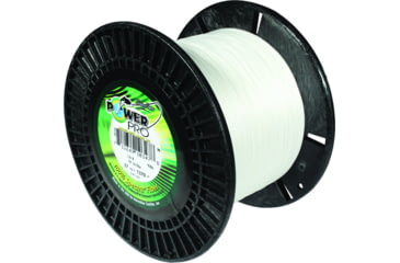 Image of Power Pro Spectra Braided Fishing Line 80lb 3000yd White, 21100803000W