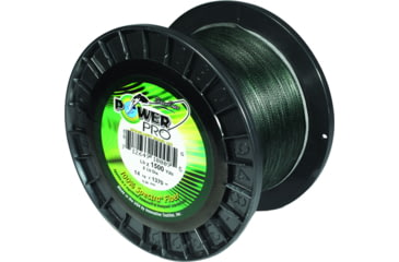 Image of Power Pro Spectra Braided Fishing Line 8lb 1500yd Green, 21100081500E