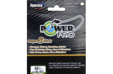 Image of Power Pro Super 8 Slick Aqua Green 150 yds. - 65 lb. Test, Green 067226